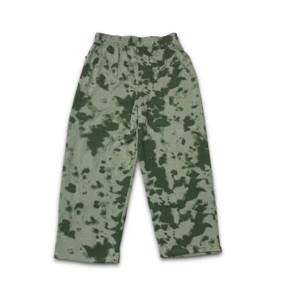 NWT Guns N Roses Sweatpants Green Tie Dye Print New Elastic Waist Rock Band Y2K - Picture 12 of 17